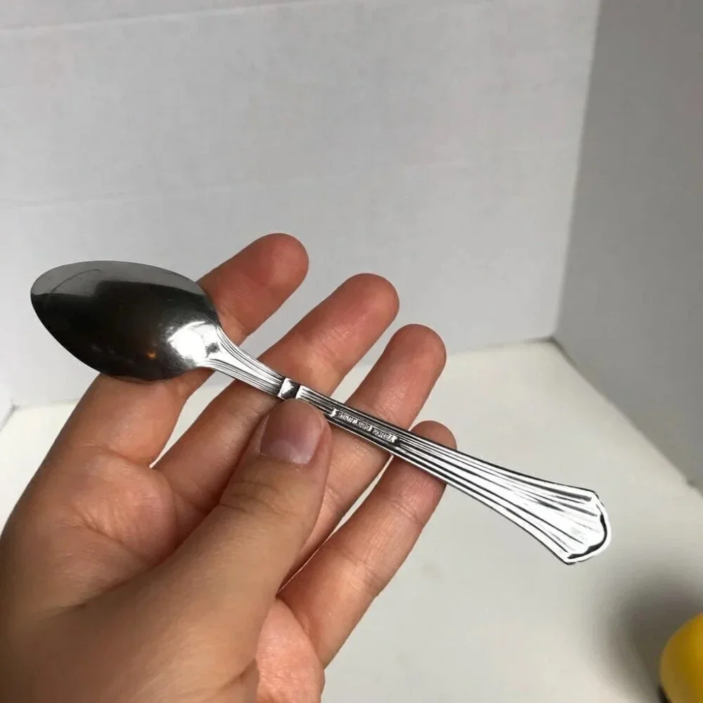 Vintage Bunny Rabbit Kids Spoon Korea Stainless